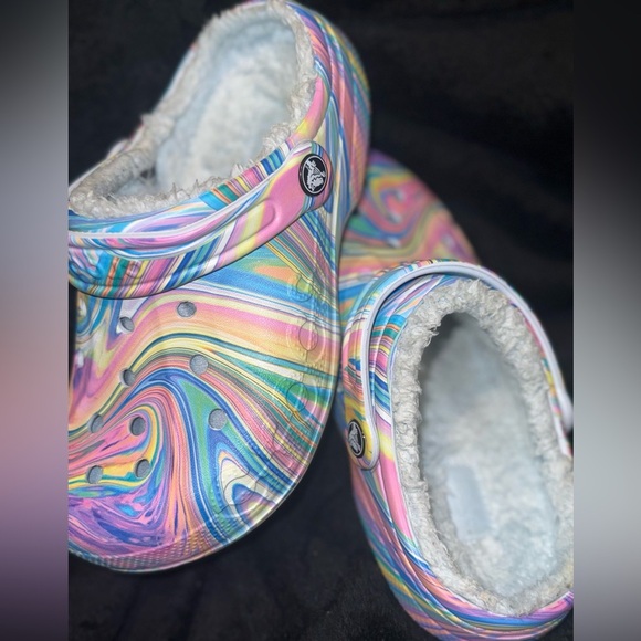 Crocs Adult Unisex Baya Lined Printed Clog Multicolor Size M-4 W-6 - Picture 8 of 14